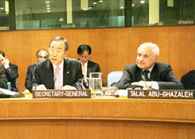 UN Secretary General Appoints Abu-Ghazaleh as Deputy-Chairman of Global Compact